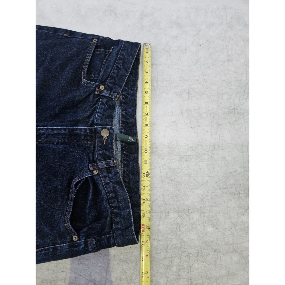 Lauren Jeans Co. Ralph Lauren Dark Wash Flare Jeans Size 12 - Picture 8 of 8